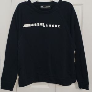 NWOT Under Armor Women's Rival Fleece Crew Sweatshirt